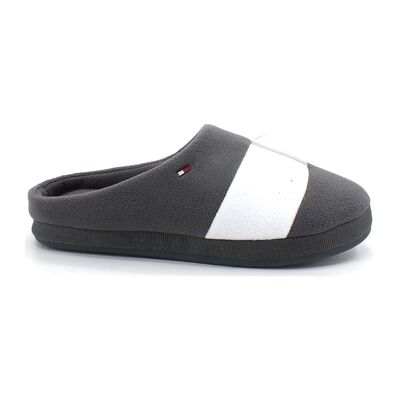 Tommy Hilfiger Pantoffeln Ciabatta Flag Slipper Dark Ash Fm0fm03801 39 / 40 Male Tommy Hilfiger Pantoffeln Ciabatta Flag Slipper Dark Ash Fm0fm03801 39 / 40 Male