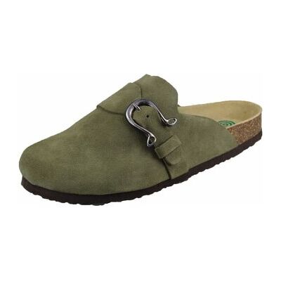 Clogs Pantoletten Khaki () 600086-07 38 Female Clogs Pantoletten Khaki () 600086-07 38 Female