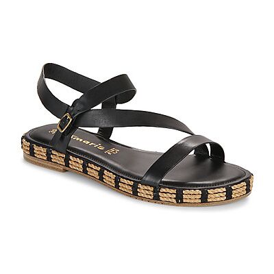Tamaris Flache Sandalen 28131-001 40 Tamaris Flache Sandalen 28131-001 40