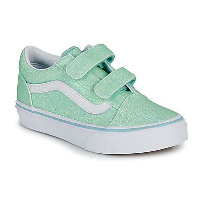 Vans Kinderschuhe Uy Old Skool V Glitter Pastel Blue 34;32 1/2 Female Vans Kinderschuhe Uy Old Skool V Glitter Pastel Blue 34;32 1/2 Female
