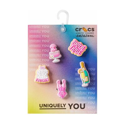Crocs Damenschuhe Jibbitz Bachelorette Vibes 5 Pack Einheitsgrösse Female Crocs Damenschuhe Jibbitz Bachelorette Vibes 5 Pack Einheitsgrösse Female