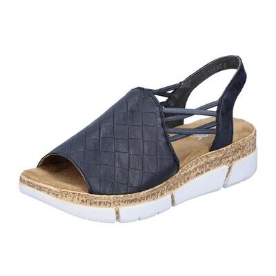 Rieker V2368-14 Dunkelblau - Sandalen Rieker V2368-14 Dunkelblau - Sandalen