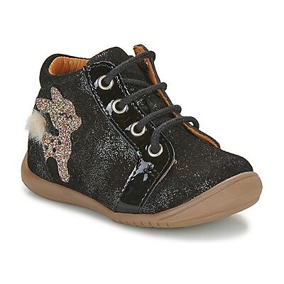 GBB BICHETTE Schwarze Ledersneaker für Mädchen GBB BICHETTE Schwarze Ledersneaker für Mädchen