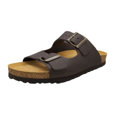 Longo Clogs Offene Tieffußbett-Pantolette,Mocca 1061270 42;44;45;46 Male Longo Clogs Offene Tieffußbett-Pantolette,Mocca 1061270 42;44;45;46 Male