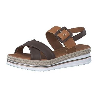 Marco Tozzi Keilabsatzsandalen Sandaletten M2825542 2-28255-42/392 392 39 Marco Tozzi Keilabsatzsandalen Sandaletten M2825542 2-28255-42/392 392 39