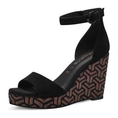 Tamaris Keilabsatzsandalen Sandaletten 1-28331-42 001 37 Tamaris Keilabsatzsandalen Sandaletten 1-28331-42 001 37