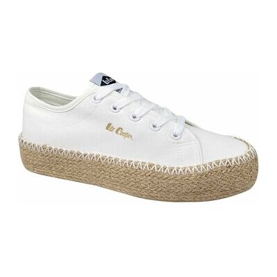 Lee Cooper LCW24442410 Weiße Damen Ganzjahres Schuhe Lee Cooper LCW24442410 Weiße Damen Ganzjahres Schuhe
