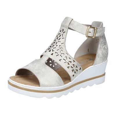 Rieker Keilabsatzsandalen Sandaletten 67481 67481-60 40 Rieker Keilabsatzsandalen Sandaletten 67481 67481-60 40