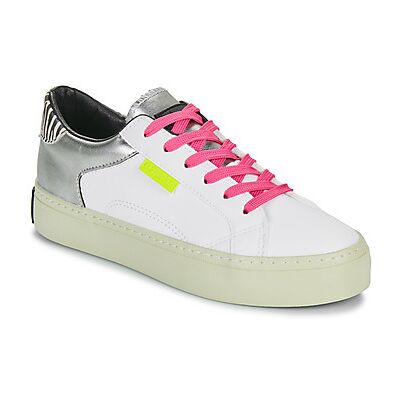 D.Franklin Grau Half Moon Low Nap Silver Sneakers - Schuhe D.Franklin Grau Half Moon Low Nap Silver Sneakers - Schuhe
