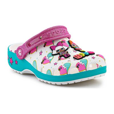 Crocs Flache Sandalen Lol Surprise Bff Classic Clog Kids 209466-100 32 / 33;34 / 35;33 / 34 Crocs Flache Sandalen Lol Surprise Bff Classic Clog Kids 209466-100 32 / 33;34 / 35;33 / 34