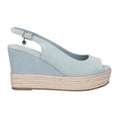 Xti Damen Blau Denim Keil Sandalen - Sandalen Xti Damen Blau Denim Keil Sandalen - Sandalen