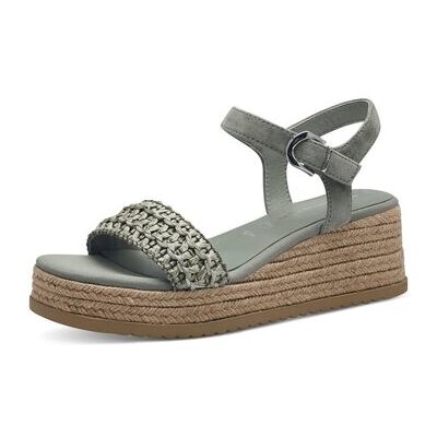 Tamaris Keilabsatzsandalen Sandaletten Sage (Oliv) 1-28059-42-771 40 Tamaris Keilabsatzsandalen Sandaletten Sage (Oliv) 1-28059-42-771 40