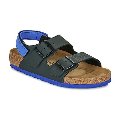 Birkenstock Flache Sandalen Milano As Kids Bf Desert Soil Black/ublu 39 Birkenstock Flache Sandalen Milano As Kids Bf Desert Soil Black/ublu 39
