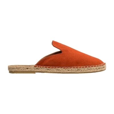 Paez Espadrilles Mule W - Vegan Suede Terracota 38;39 Female Paez Espadrilles Mule W - Vegan Suede Terracota 38;39 Female
