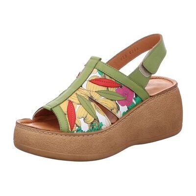 Gemini Keilabsatzsandalen Sandaletten Nappa/kombi Sandale 336859-19-075** 39;41;42 Gemini Keilabsatzsandalen Sandaletten Nappa/kombi Sandale 336859-19-075** 39;41;42