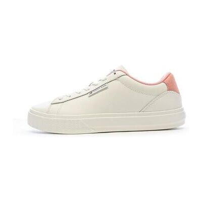 Tommy Hilfiger - Cupsole Sneaker - Weiß - Leder - Sneaker Tommy Hilfiger - Cupsole Sneaker - Weiß - Leder - Sneaker