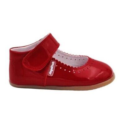 Angelitos Ballerinas 541 Merceditas Respetuosa Charol Rojo 20;21;22;26 Female Angelitos Ballerinas 541 Merceditas Respetuosa Charol Rojo 20;21;22;26 Female