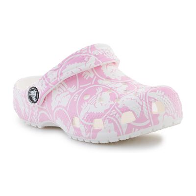 Crocs Flache Sandalen Classic Duke Print Clog K 210007-6wy 28 / 29 Crocs Flache Sandalen Classic Duke Print Clog K 210007-6wy 28 / 29