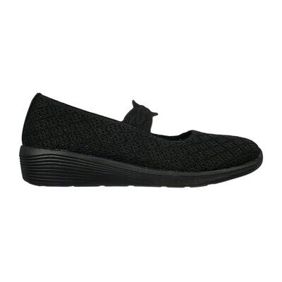 Skechers Damenschuhe Slipper -,Schwarz 158565 Bbk 37;40 Female Skechers Damenschuhe Slipper -,Schwarz 158565 Bbk 37;40 Female
