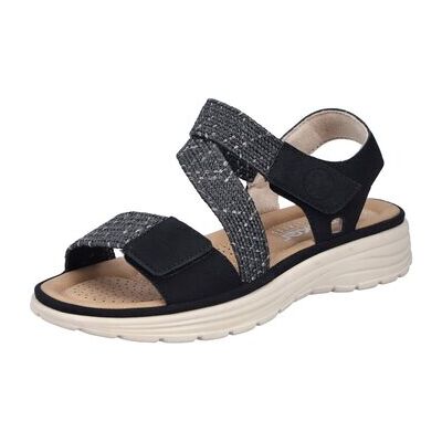 Rieker Keilabsatzsandalen Sandaletten V857400 V85 V8574-00 37;38;39;40;41;42;43 Rieker Keilabsatzsandalen Sandaletten V857400 V85 V8574-00 37;38;39;40;41;42;43
