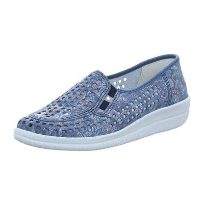 Aco Damenschuhe Slipper Honda Denim (-Kombi) 7400/994.003 36;39;41 Female Aco Damenschuhe Slipper Honda Denim (-Kombi) 7400/994.003 36;39;41 Female