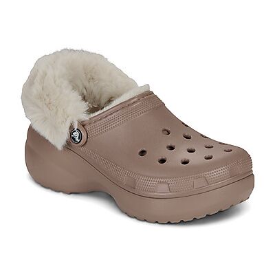 Crocs Clogs Cls Platfm Lined Fuzz Strap Cg 36 / 37;38 / 39;42 / 43;37 / 38;39 / 40;41 / 42 Female Crocs Clogs Cls Platfm Lined Fuzz Strap Cg 36 / 37;38 / 39;42 / 43;37 / 38;39 / 40;41 / 42 Female