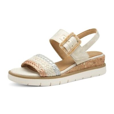 Marco Tozzi Keilabsatzsandalen Sandaletten M2871244 2-28712-44/447 447 37;38;39;40;41 Marco Tozzi Keilabsatzsandalen Sandaletten M2871244 2-28712-44/447 447 37;38;39;40;41