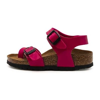 Birkenstock Flache Sandalen Taormina, Birko Flor Patent 25 Birkenstock Flache Sandalen Taormina, Birko Flor Patent 25