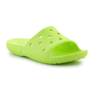 Crocs Flache Sandalen Classic Slide K 206396-3uh Limeade 28 / 29;30 / 31;29 / 30 Crocs Flache Sandalen Classic Slide K 206396-3uh Limeade 28 / 29;30 / 31;29 / 30