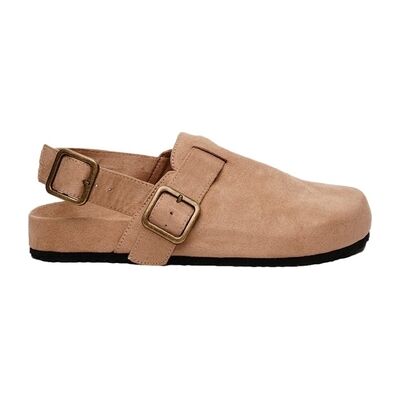 Paez Clogs Clog Bio - Vegan Suede Sand 36;35 Female Paez Clogs Clog Bio - Vegan Suede Sand 36;35 Female