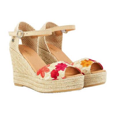 La Valeta Espadrilles Camelia Peep Toe Beige 36;37;38;39;40;41 Female La Valeta Espadrilles Camelia Peep Toe Beige 36;37;38;39;40;41 Female