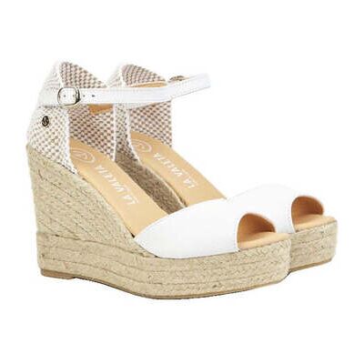La Valeta Charlene Weiße Espadrilles - Damenschuhe La Valeta Charlene Weiße Espadrilles - Damenschuhe
