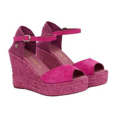 La Valeta Espadrilles Charlene Peep Toe Fucsia 36;37;38;39;40;41 Female La Valeta Espadrilles Charlene Peep Toe Fucsia 36;37;38;39;40;41 Female