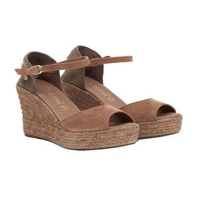 La Valeta Espadrilles Charlene Peep Toe Taupe 36;37;38;40;41 Female La Valeta Espadrilles Charlene Peep Toe Taupe 36;37;38;40;41 Female