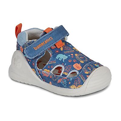 Biomecanics Flache Sandalen Biogateo Canvas 18;19;20;21 Biomecanics Flache Sandalen Biogateo Canvas 18;19;20;21