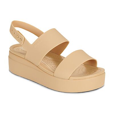 Crocs Flache Sandalen Brooklyn Low Wedge 36 / 37;38 / 39;37 / 38;39 / 40 Crocs Flache Sandalen Brooklyn Low Wedge 36 / 37;38 / 39;37 / 38;39 / 40