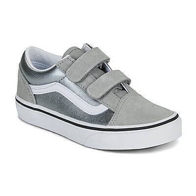 Vans Kinderschuhe Old Skool V Metallic Silver 27;28;29;30;31;32;33;34;32 1/2;27 1/2;31 1/2;30 1/2 Female Vans Kinderschuhe Old Skool V Metallic Silver 27;28;29;30;31;32;33;34;32 1/2;27 1/2;31 1/2;30 1/2 Female