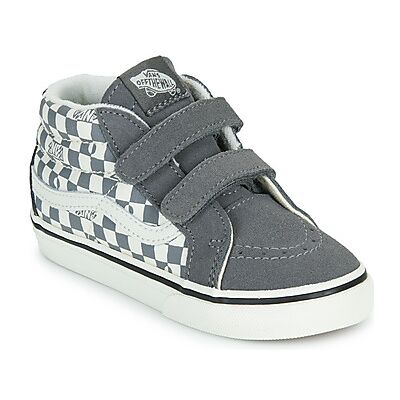 Vans Kinderschuhe Sk8-Mid Reissue V Geo Check Pewter 19;20;21;22;24;25;26;23 1/2;26 1/2 Male Vans Kinderschuhe Sk8-Mid Reissue V Geo Check Pewter 19;20;21;22;24;25;26;23 1/2;26 1/2 Male