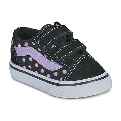 Vans Kinderschuhe Old Skool V Floral Embroidery Purple 19;21;22;24;25;23 1/2 Female Vans Kinderschuhe Old Skool V Floral Embroidery Purple 19;21;22;24;25;23 1/2 Female