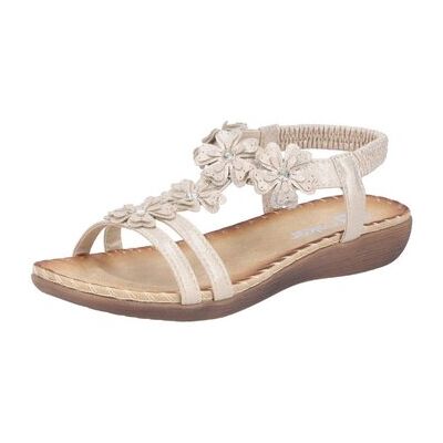Rieker Keilabsatzsandalen Sandaletten Fsk Damen Sandalen V7573-90 37;38;43 Female Rieker Keilabsatzsandalen Sandaletten Fsk Damen Sandalen V7573-90 37;38;43 Female