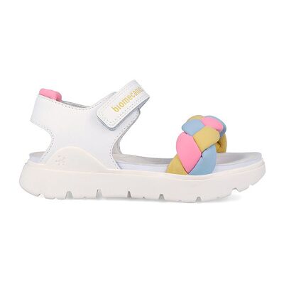 Biomecanics Flache Sandalen 262220 Blanco_multicolor_c310 24;25;26;27;28;29;30;31 Biomecanics Flache Sandalen 262220 Blanco_multicolor_c310 24;25;26;27;28;29;30;31