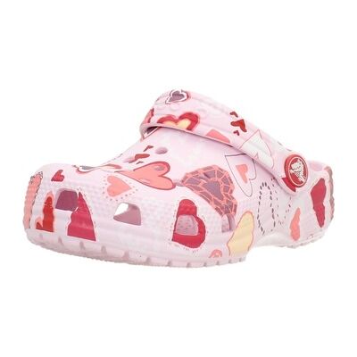 Crocs Clogs Kinder Classic Vday Clog K 24 / 25;23 / 24;25 / 26;27 / 28 Female Crocs Clogs Kinder Classic Vday Clog K 24 / 25;23 / 24;25 / 26;27 / 28 Female
