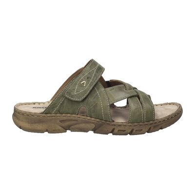 Josef Seibel Flache Sandalen Brenda 10, Khaki 45 Josef Seibel Flache Sandalen Brenda 10, Khaki 45