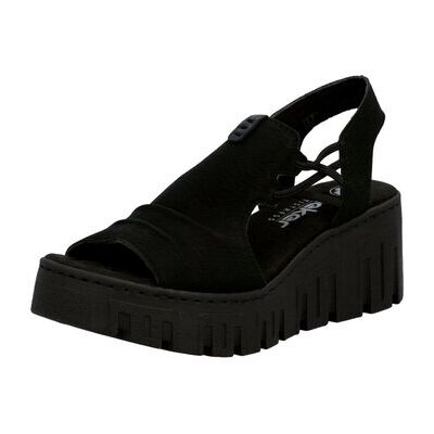 Rieker Keilabsatzsandalen Sandaletten 68075-00 41 Rieker Keilabsatzsandalen Sandaletten 68075-00 41
