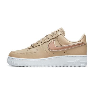 Nike Sneaker Air Force 1 Low '07 Hemp Metallic Rose Gold 38 1/2 Female Nike Sneaker Air Force 1 Low '07 Hemp Metallic Rose Gold 38 1/2 Female