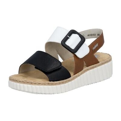 Rieker Keilabsatzsandalen Sandaletten Sandaletten 69260-91 41 Rieker Keilabsatzsandalen Sandaletten Sandaletten 69260-91 41