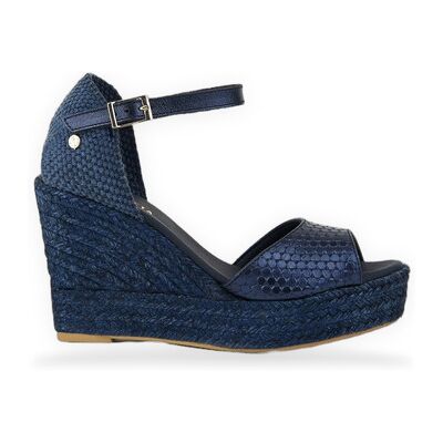 La Valeta Espadrilles Vera Peep Toe Jeans 36;38 Female La Valeta Espadrilles Vera Peep Toe Jeans 36;38 Female