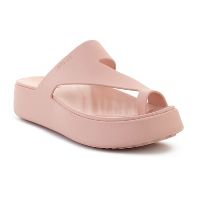 Crocs Pantoffeln Getaway Platform Toe Loop W Pink Caramel 210834-7af 37 / 38;39 / 40 Female Crocs Pantoffeln Getaway Platform Toe Loop W Pink Caramel 210834-7af 37 / 38;39 / 40 Female