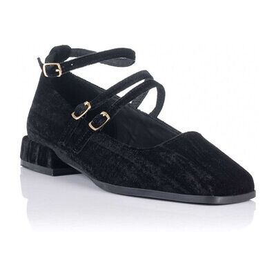 Top 3 Shoes Pumps Velvet Mary Janes Mit Schnallen 36;40 Female Top 3 Shoes Pumps Velvet Mary Janes Mit Schnallen 36;40 Female