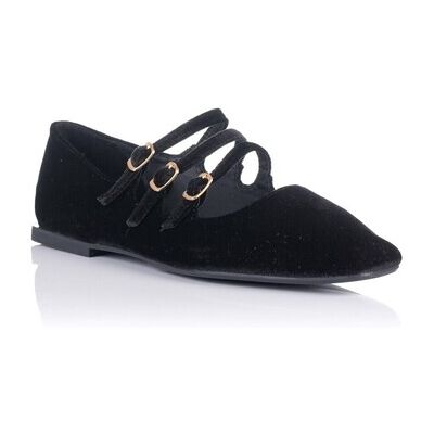 Top 3 Shoes Ballerinas Velvet Mary Janes Mit Schnallen 36;37;39;40 Female Top 3 Shoes Ballerinas Velvet Mary Janes Mit Schnallen 36;37;39;40 Female